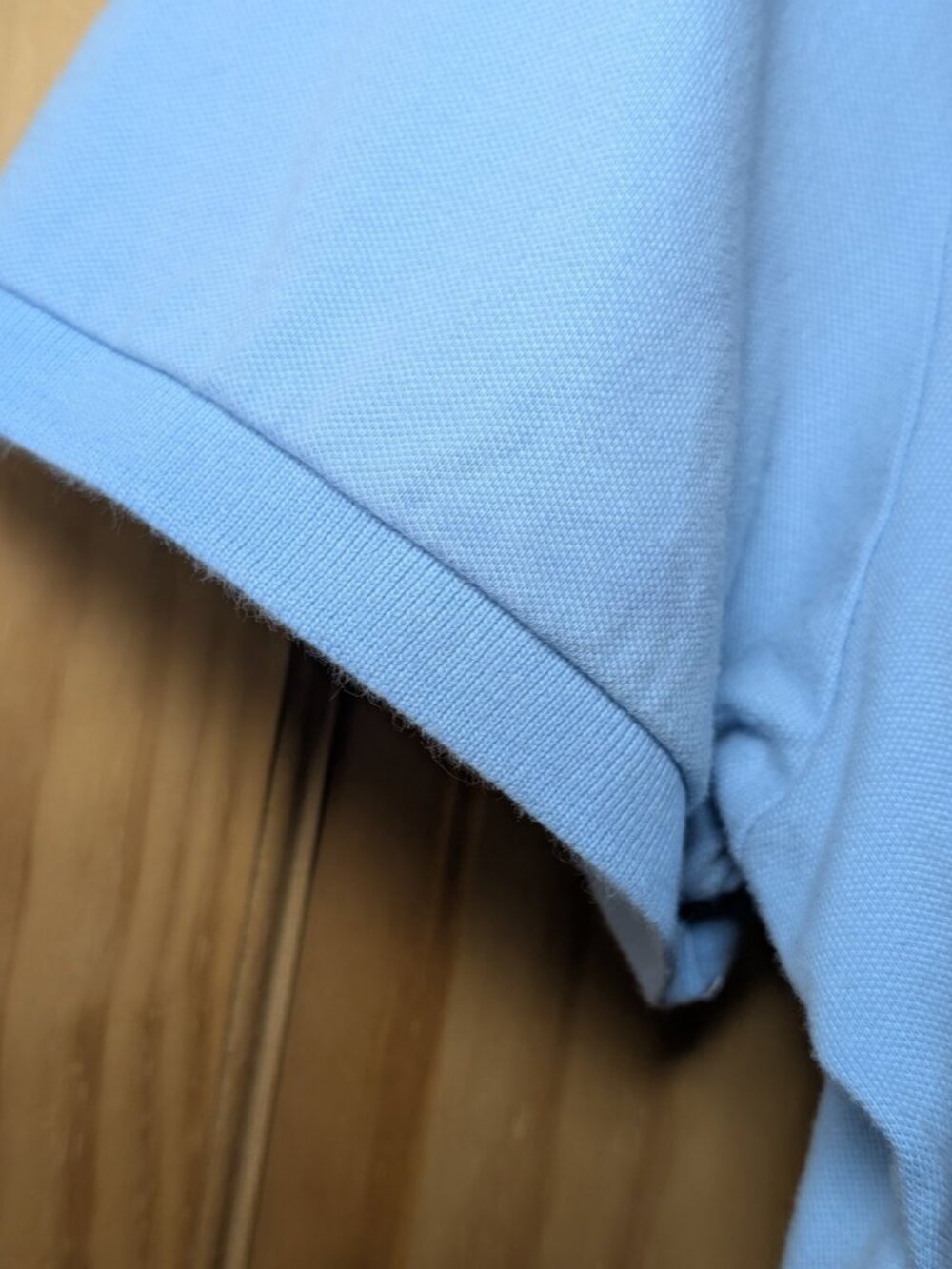Hollister Mens Light Blue Advanced Stretch Polo XL - Picture 4 of 10